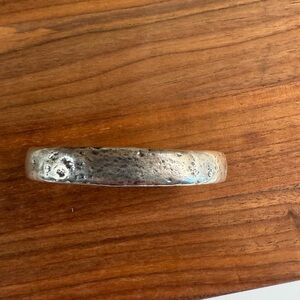 John Varvatos Distressed Sterling Silver Cuff